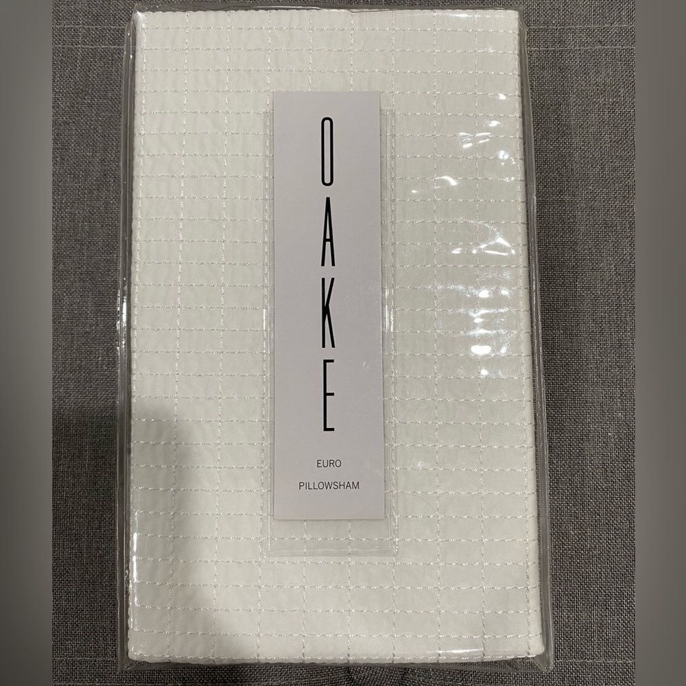 Oake Leicestershire European pillow sham NWT